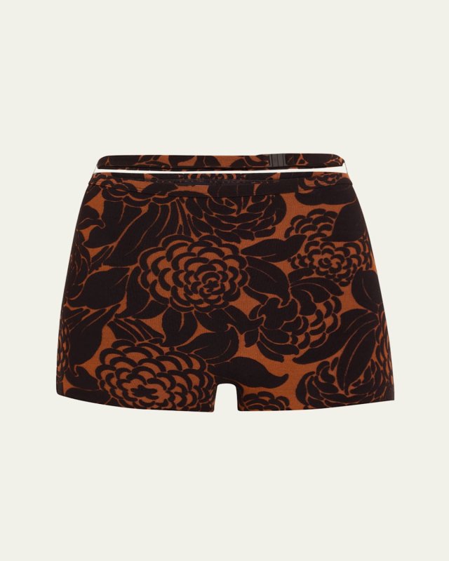 Sandflower Floral Dawn Swim Shorts